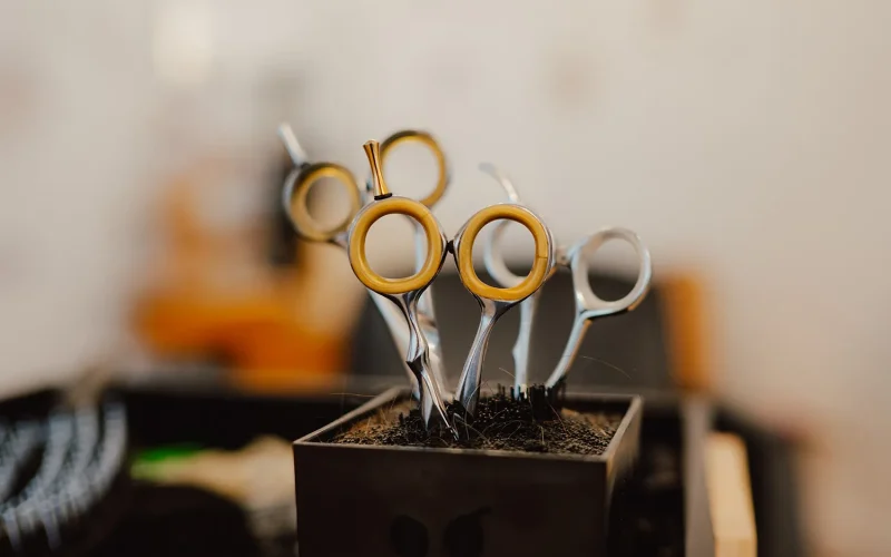 Scheren in Nahaufnahme