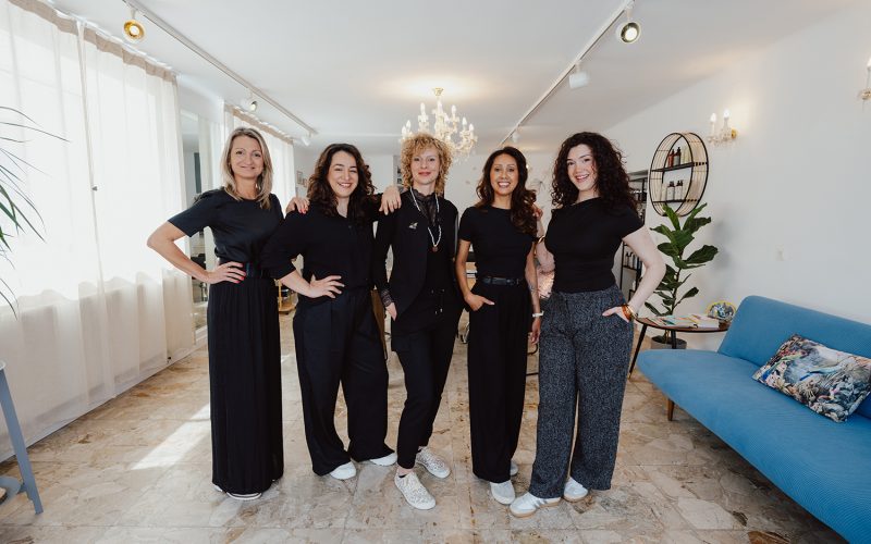 Friseurstudio, Haar im Glück